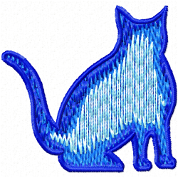 Cats Embroidery Design 3 Cats Embroidery Design 3